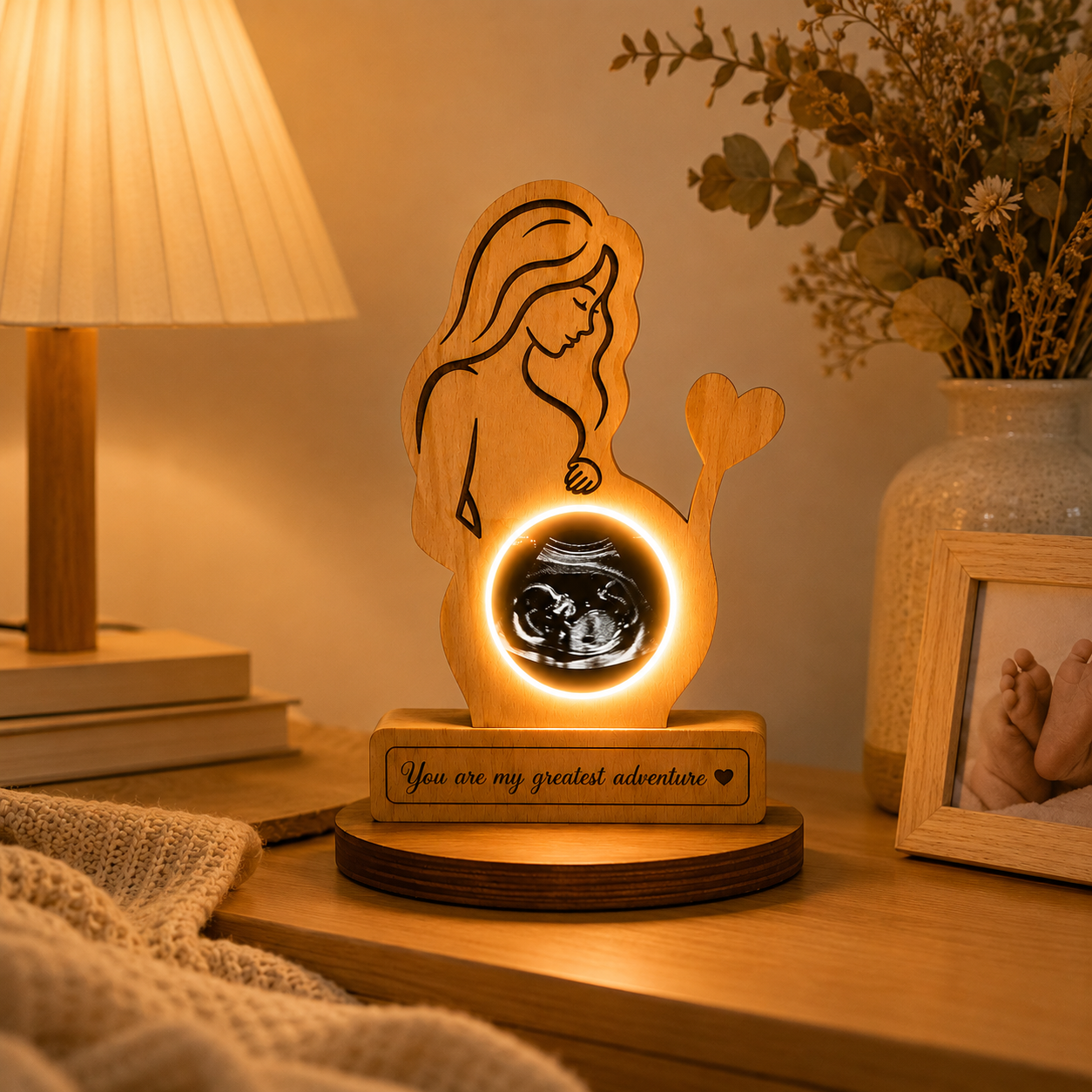 Personalized Ultrasound Lamp