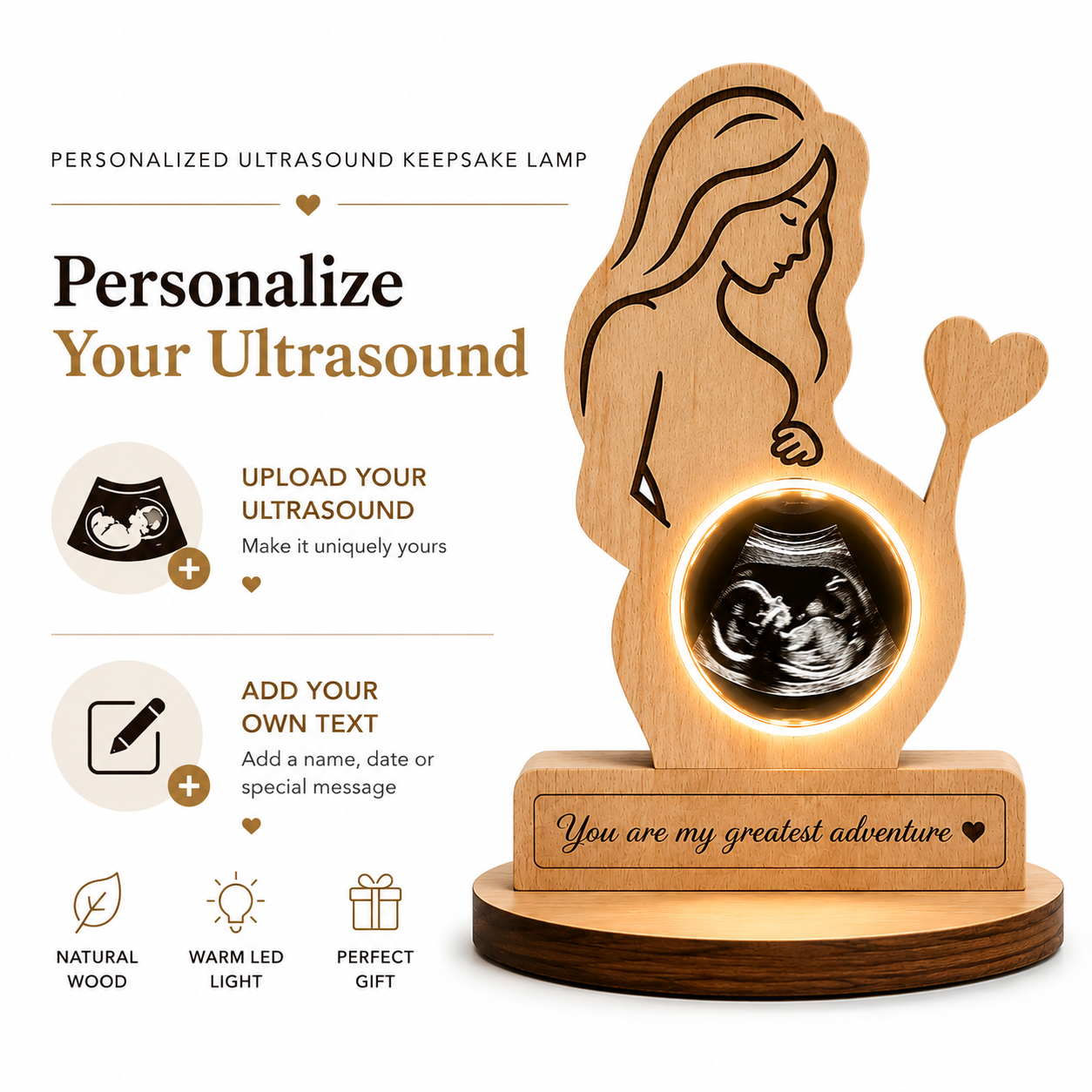 Personalized Ultrasound Lamp