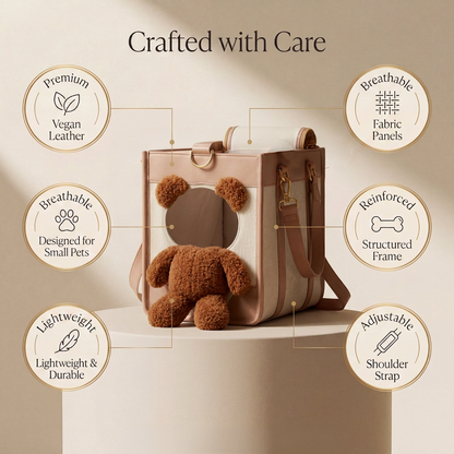 Teddy Bear Pet Tote