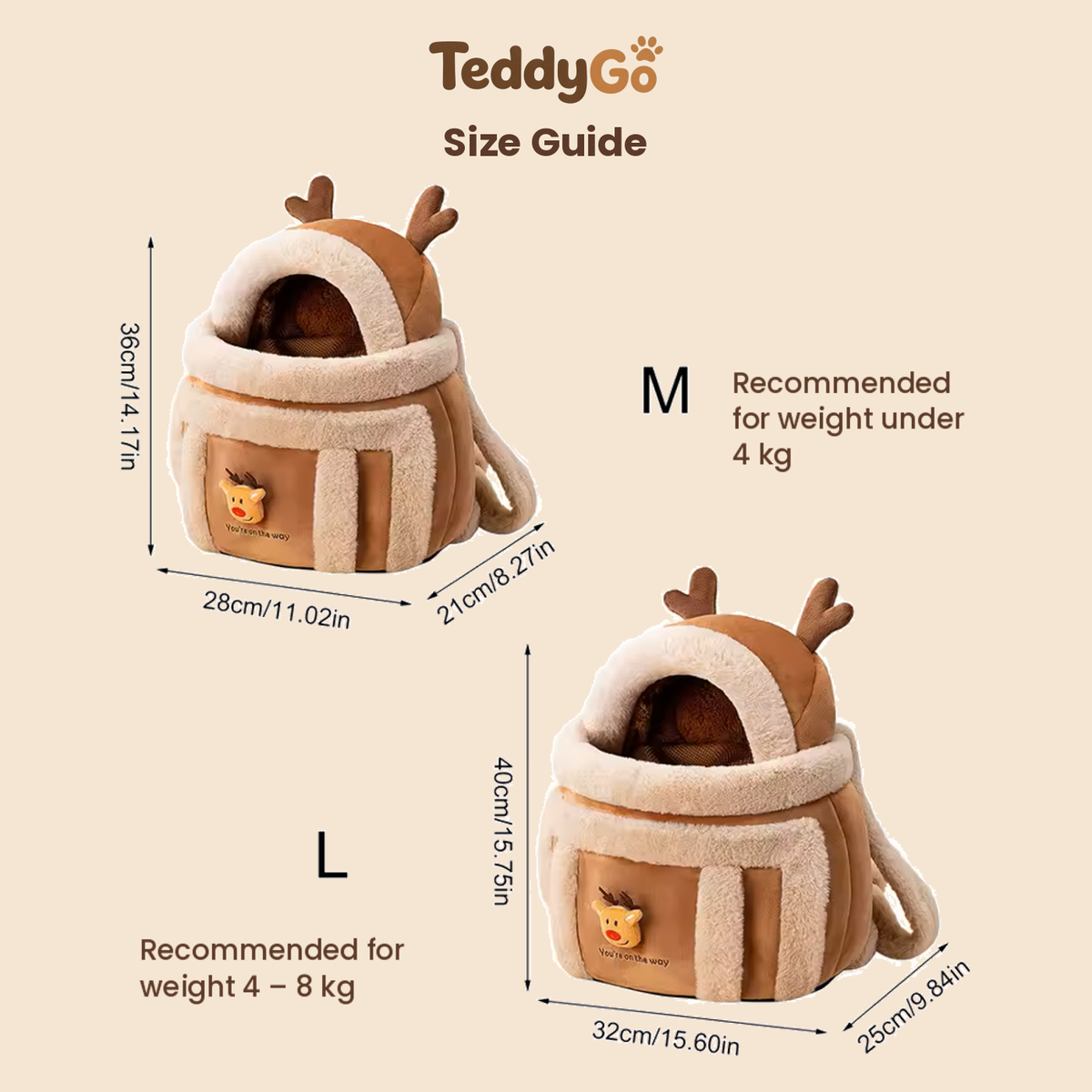 TeddyGo™ Christmas Bag